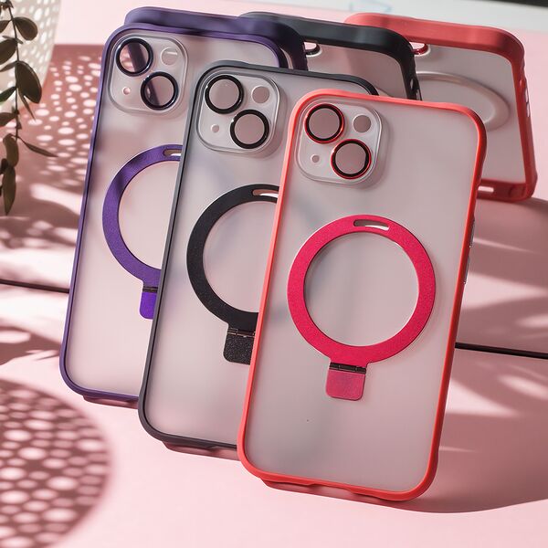 Mag Ring case for iPhone 13 6,1&quot; purple 5900495121493