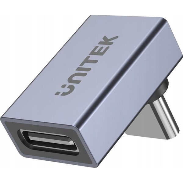 Adapter USB Unitek Unitek Adapter USB-C na USB-C kątowy 40Gbps 240W