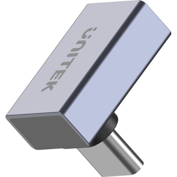 Adapter USB Unitek Unitek Adapter USB-C na USB-C kątowy 40Gbps 240W