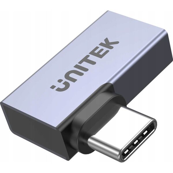Adapter USB Unitek Unitek Adapter USB-C na USB-C kątowy płaski 40Gbps