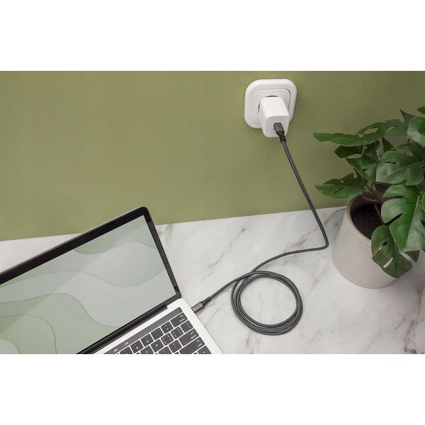 Kabel USB Digitus USB-C - USB-C 3 m Czarny (DB-300443-030-S)