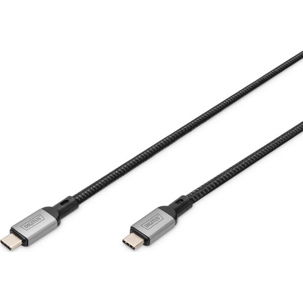 Kabel USB Digitus USB-C - USB-C 3 m Czarny (DB-300443-030-S)
