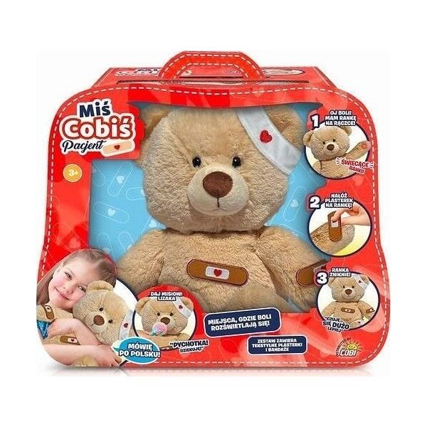 Cobi Boo Boo Bear All Better Bear, interactive