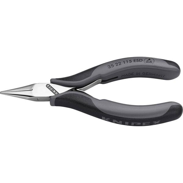 Knipex Knipex 3522115 ESD Szczypce Precyzyjne Półokrągłe