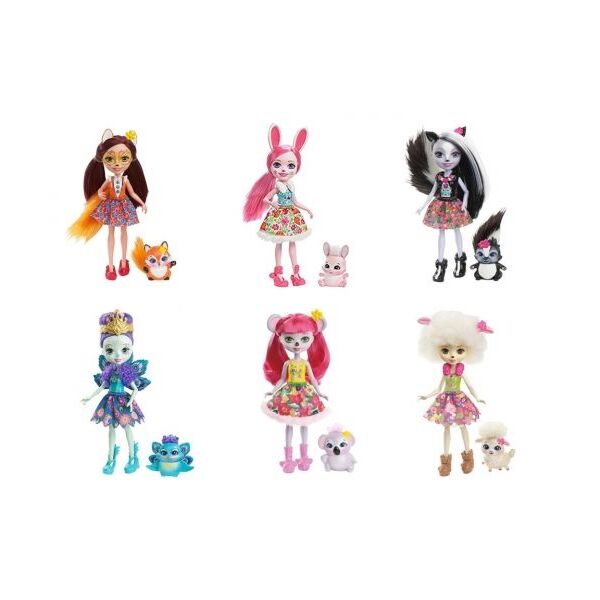 Mattel Enchantimals. Lalka + zwierzątko (DVH87)