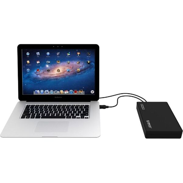Kieszeń Orico 3.5" SATA HDD/SSD - USB 3.0 (3588US3-V1-EU-BK-BP)