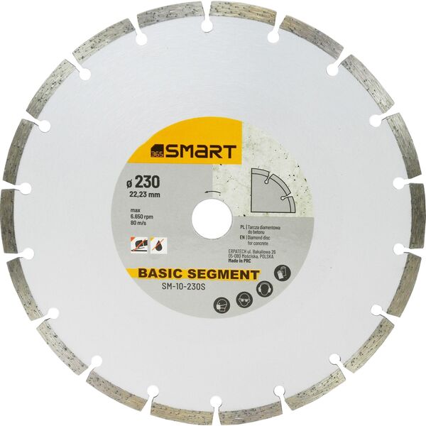 Smart tarcza diamentowa segmentowa 230mm