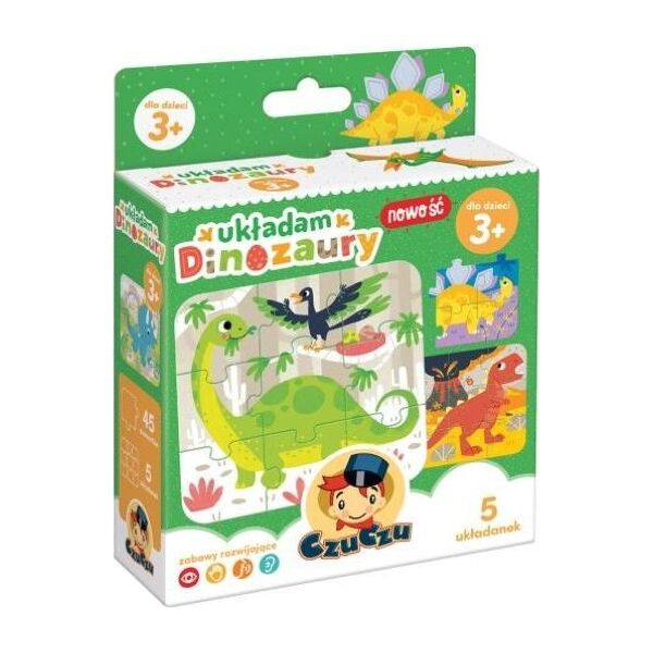 Bright Junior Media Układam Dinozaury 45