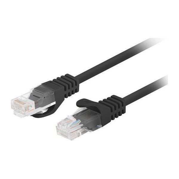 Lanberg PATCHCORD KAT.6 UTP 1.5M CZARNY FLUKE PASSED LANBERG 10-PACK