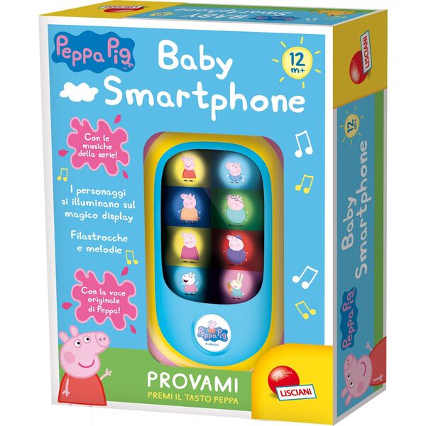 Lisciani LISCIANI PEPA PIG BABY SMARTPHONE LED