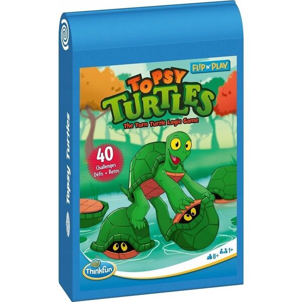 Ravensburger Gra Flip & Play Wywrócone żółwie