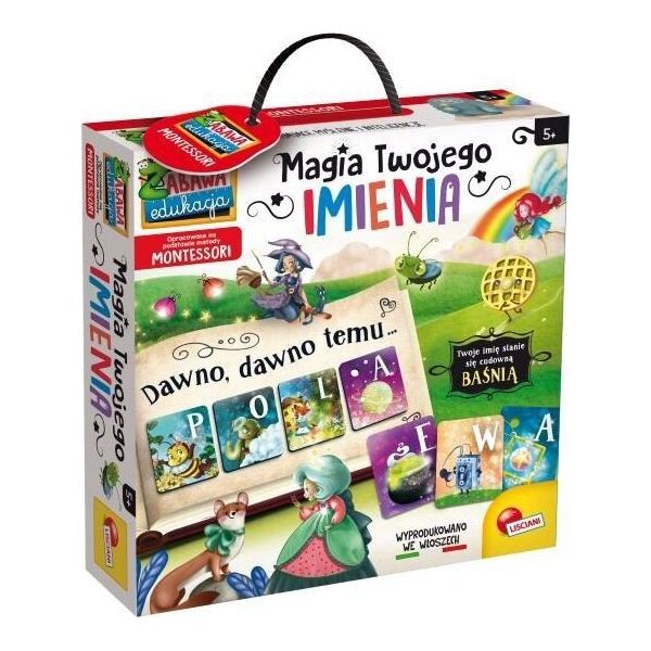 Lisciani Gra Montessori Magia Twojego imienia