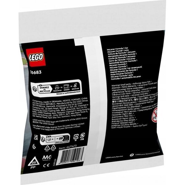 LEGO Speed Champions Samochód McLaren Formula 1 (30683)