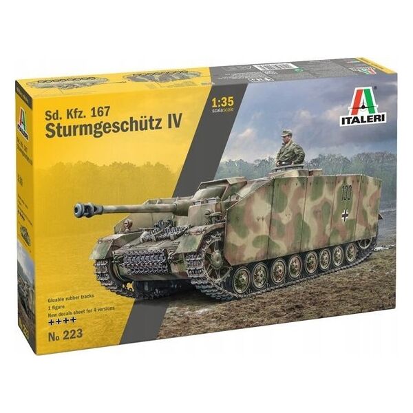 Italeri Model do sklejania Sd.Kfz.167 Sturm geschutz IV 1/35