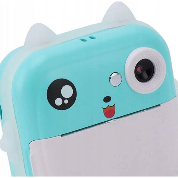 Drukarka etykiet ExtraLink EXTRALINK EPP-004 PORTABLE MINI PRINTER BLUE WITH CAMERA, LCD DISPLAY