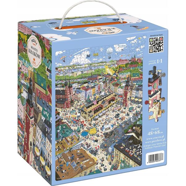 NICI Puzzlove CzuCzu Miasto Kraków 1000 elementów
