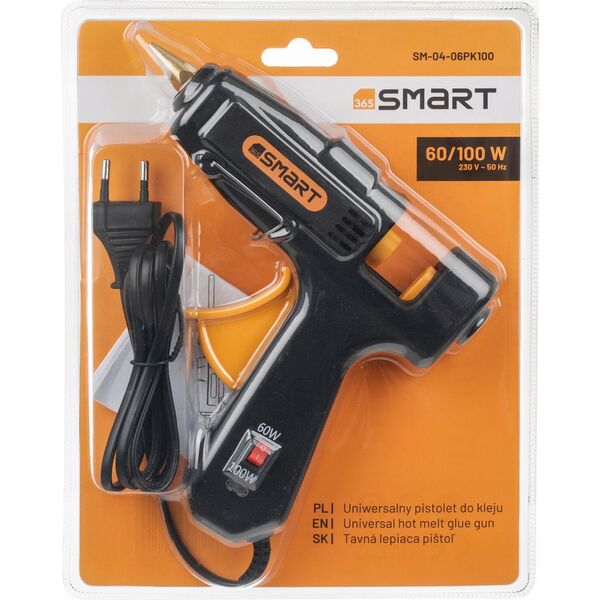 Pistolet do kleju SMART365 pistolet do kleju na gorąco, 11 mm, 60/100W 04-06PK100