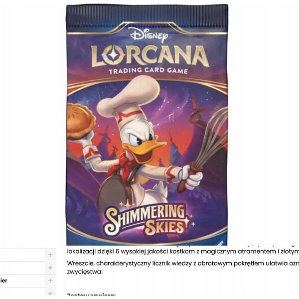 Ravensburger Disney Lorcana (Set05) booster (eurozaw.)