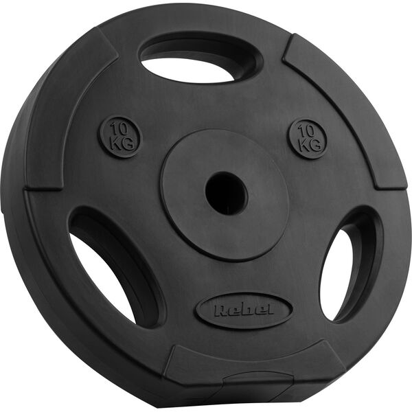 Rebel Zestaw obciążeń bitumicznych 2x10kg, otwór 31mm, talerz z uchwytami, REBEL ACTIVE