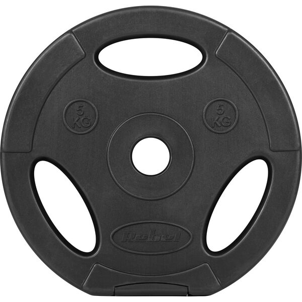 Rebel Zestaw obciążeń bitumicznych 4x5kg, otwór 31mm, talerz z uchwytami, REBEL ACTIVE