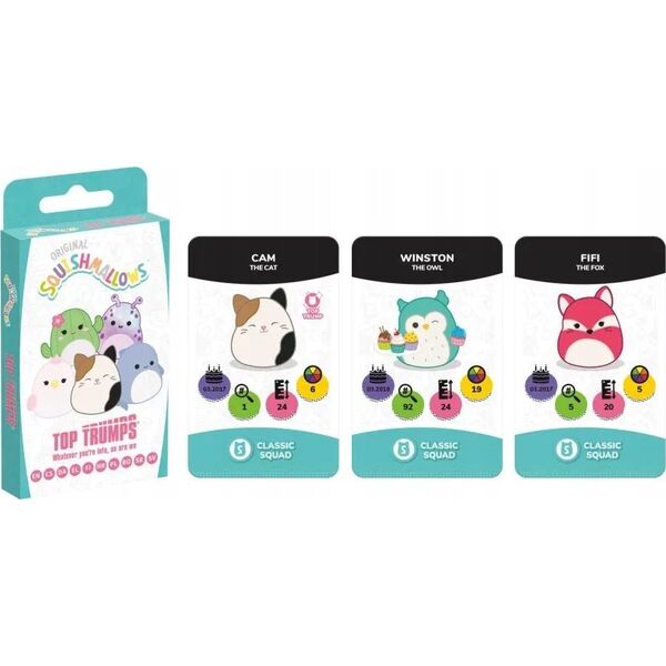 Winning Moves Gra karciana Top Trumps Squishmallows