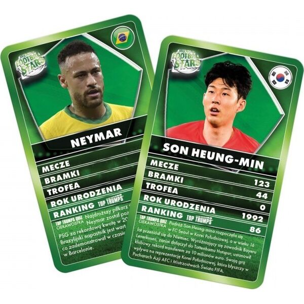 Winning Moves Gra Top Trumps: World Football Star