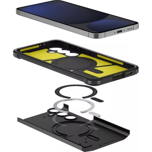Spigen Spigen Tough Armor MagSafe - Etui do Samsung Galaxy S24 FE (Czarny)