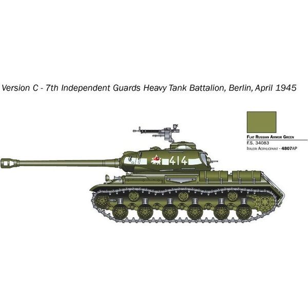 Italeri Model plastikowy Josif Stalin JS-2 1/56