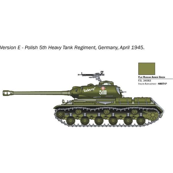 Italeri Model plastikowy Josif Stalin JS-2 1/56