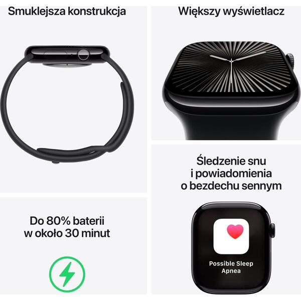 Smartwatch Apple Watch 10 GPS 46mm Rose Gold Alu M/L Różowy