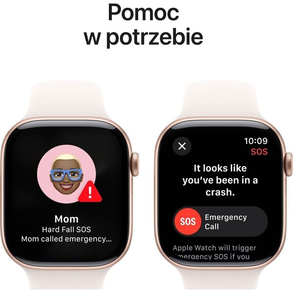 Smartwatch Apple Watch 10 GPS 46mm Rose Gold Alu M/L Różowy