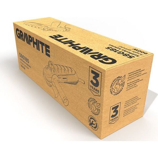 Szlifierka Graphite SZLIFIERKA KĄTOWA 900W TARCZA 125*22.2MM