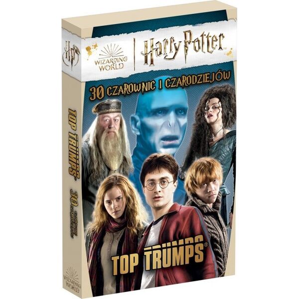 Winning Moves Gra karciana Top Trumps Harry Potter 30 Czarownic i Czarodziejów