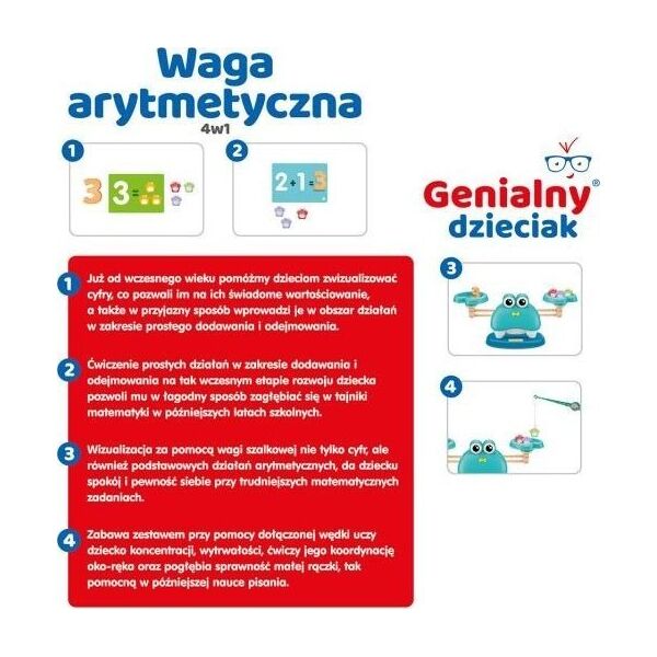 Askato Waga arytmetyczna z magnesami ASKATO
