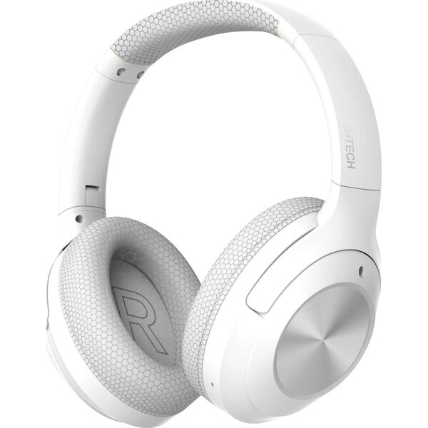 A4tech Sluchátka Fstyler BH220, Bezdrátová, skládací, bílá