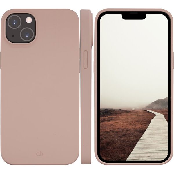 Etui dbramante 1928 Greenland do iPhone   14 Plus różowy/pink sand