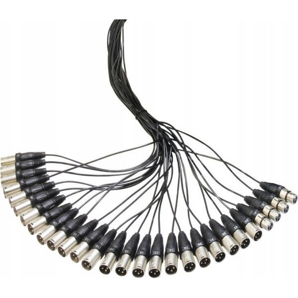 C2G Multicore kabel (værdi.1291750) 30 m AH Cables K28C30 Antal indgange:24 x Antal udgange:4 x