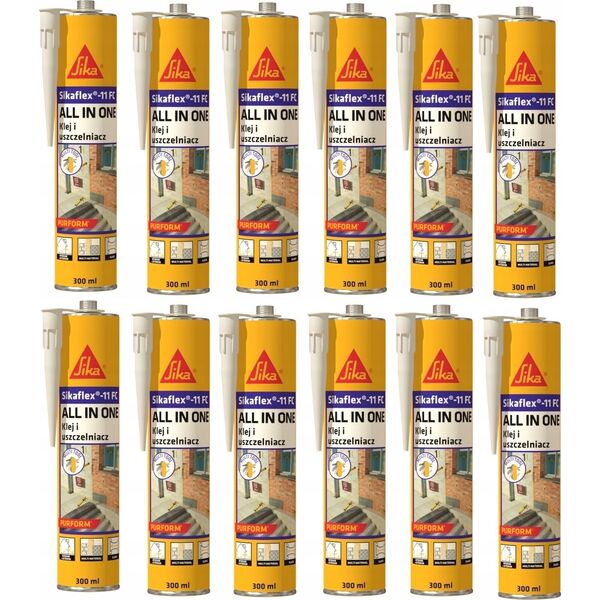 Sika SIKAFLEX 11FC PURFORM KLEJ USZCZELNIAJÄCY 300ML BETONOWOSZAR