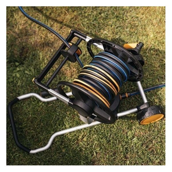 Fiskars Watering set: hose and trolley XL, all-in