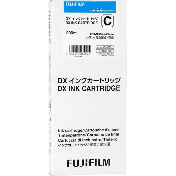 Tusz Fujifilm Fujifilm DX Ink Cartridge 200 ml cyan