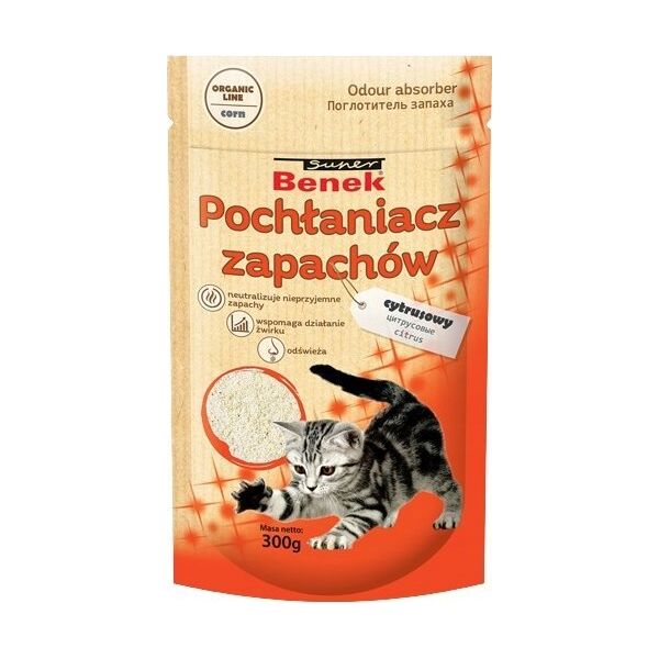 CERTECH SUPER BENEK POCHŁANIACZ 300g CORN  CYTRUSOWY  WOREK /22