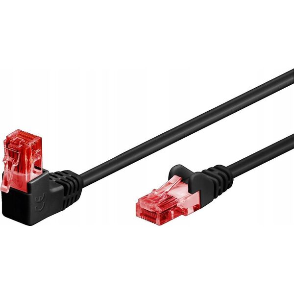 MicroConnect U/UTP CAT6 2M Black PVC 1 x
