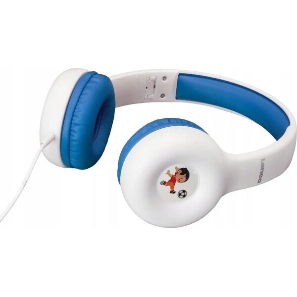 Słuchawki Lenco LENCO HP-010BU Kopfhörer für Kinder, blau