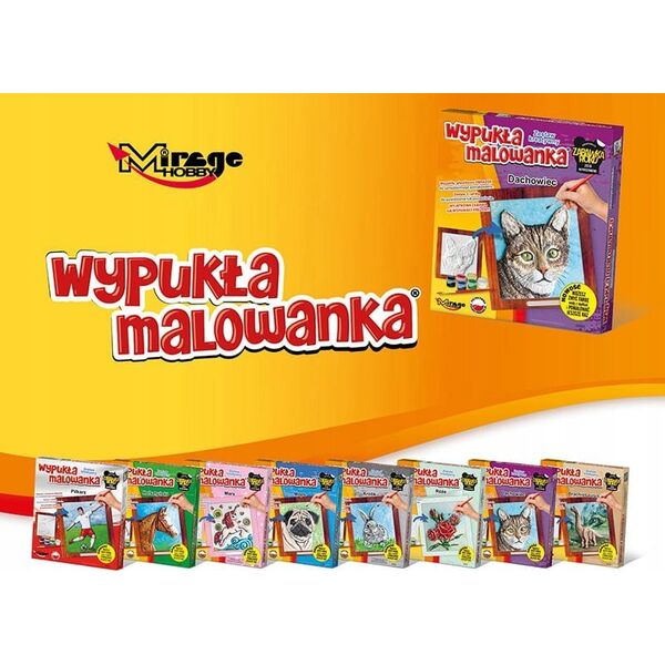 Mirage Wypukła malowanka Konik Holsztyński