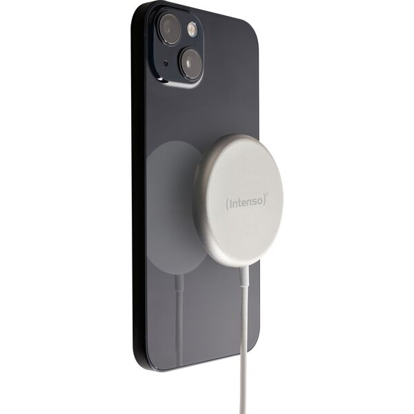 Ładowarka Intenso Intenso Magnetic Wireless Charger MW1 white