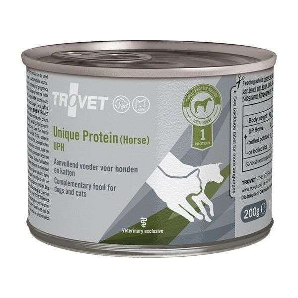 Trovet Trovet Unique Protein UPH Konina dla psa i kota puszka 200g