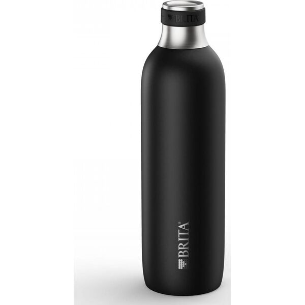 Brita Brita sodaTRIO Stainless Steel Bootle black big