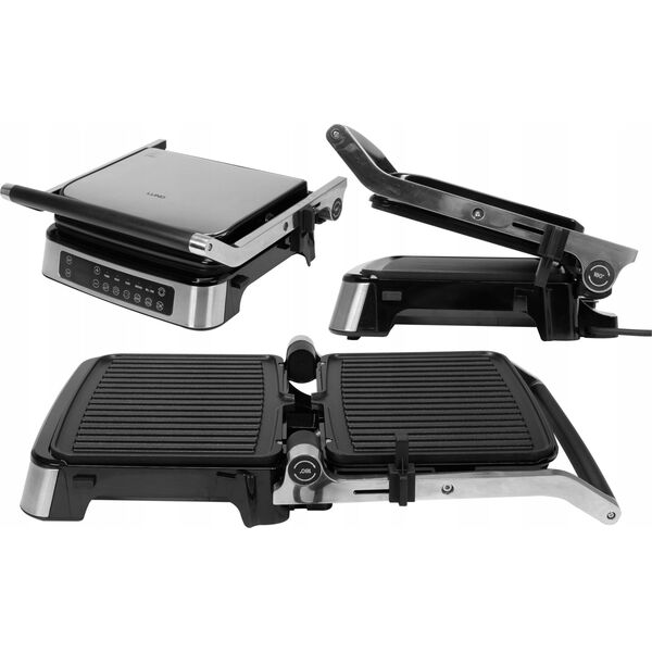 Grill elektryczny Lund GRILL ELEKTRYCZNY STOÅOWY 2000W,PANEL LED 29*23CM