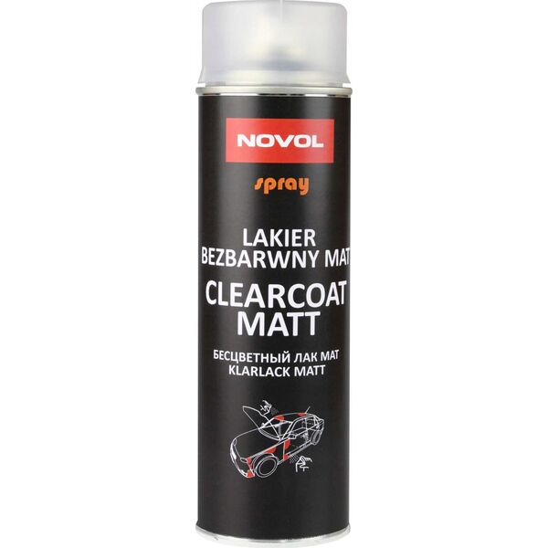 Novol SPRAY LAKIER BEZBARWNY MATOWY 500 ML