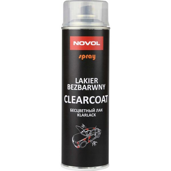 Novol SPRAY LAKIER BEZBARWNY MATOWY 500 ML